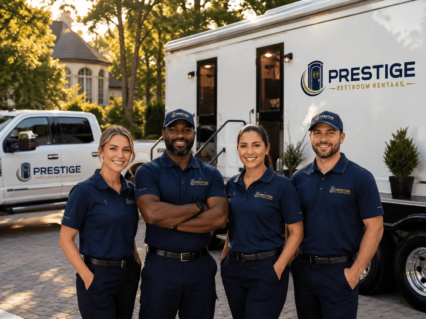 Trusted Luxury Portable Restrooms company in Shade, OH